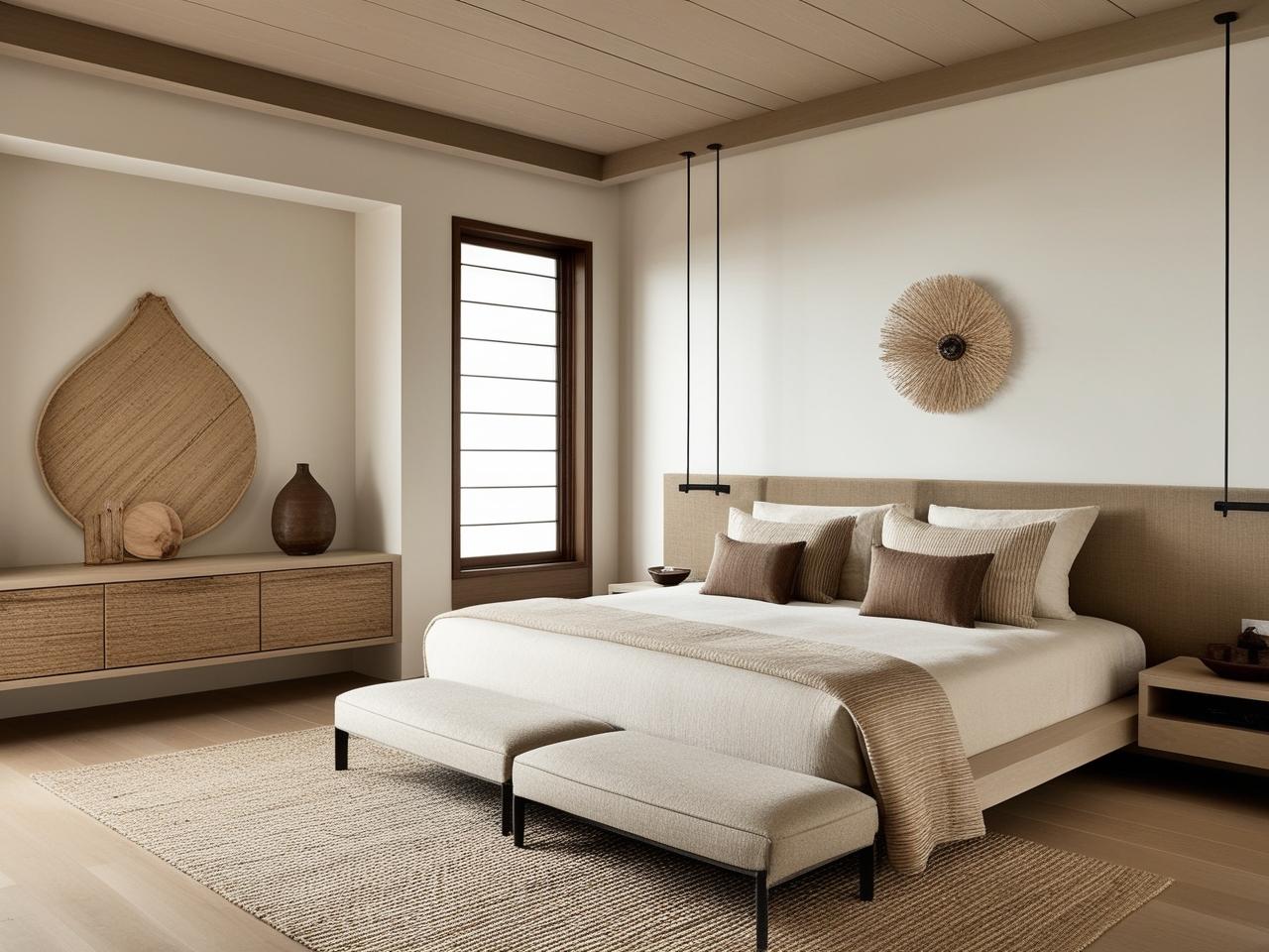 Master Bedroom Wabi Sabi Design