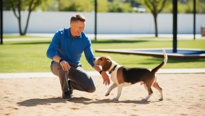 Mike and his Beagle